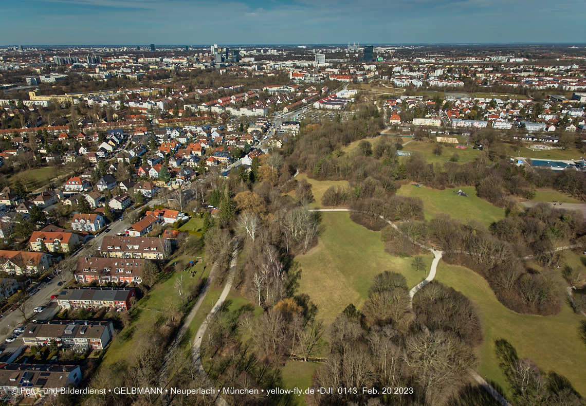 20.02.2023 -  der verschwundene Hachinger Bach in Neuperlach und Berg am Laim